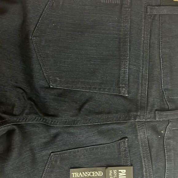 PAIGE Women's Skyline Transcend Mid Rise Skinny Fit Jean SIZE 28 COLOR MONA - Picture 5 of 5